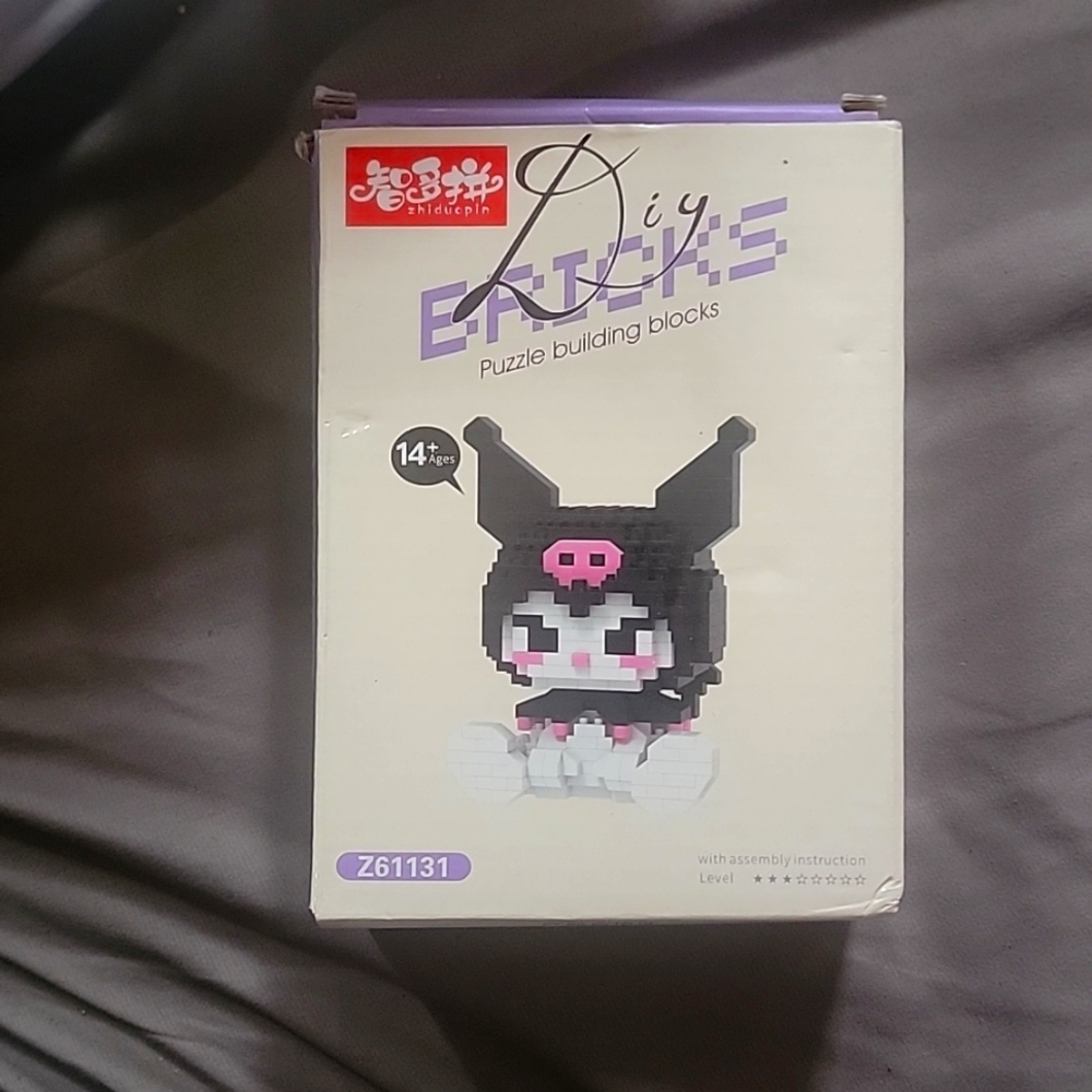 Kuromi Lego Bricks